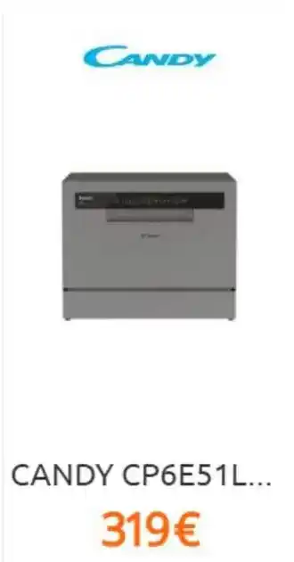 Eureka Electrodomésticos Candy - cp6e51l oferta