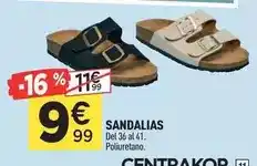 Centrakor Sandalias oferta