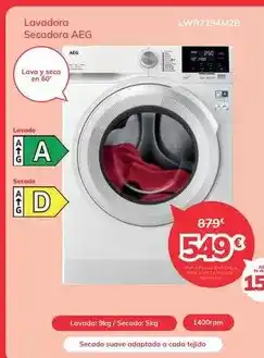 Mi electro Aeg - lavadora secadora lwr7194m2b oferta