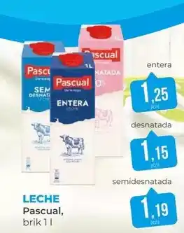 SPAR Gran Canaria Pascual - leche oferta