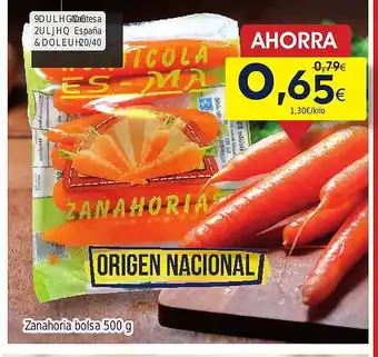 FROIZ Zanahoria bolsa oferta