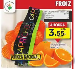 FROIZ Naranja Caprichosa bolsa oferta