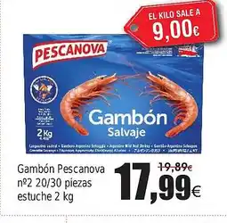 FROIZ PESCANOVA Gambón oferta