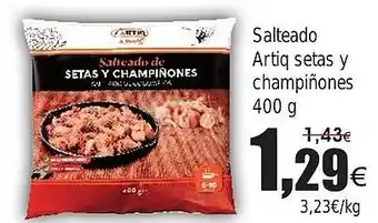 FROIZ Salteado Artiq setas y champiñones oferta