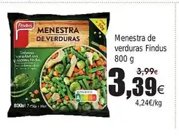 FROIZ FINDUS Menestra de verduras oferta