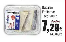 FROIZ Bacalao Froitomar Taco oferta