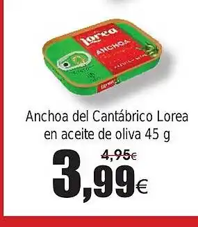 FROIZ Anchoa del Cantábrico Lorea en aceite de oliva oferta