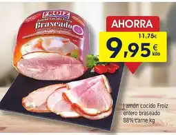 FROIZ Jamón cocido Froiz entero braseado 88% carne oferta