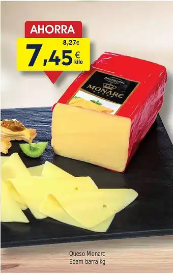 FROIZ Queso Monarc Edam barra oferta