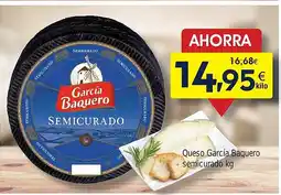 FROIZ Queso García Baquero semicurado oferta