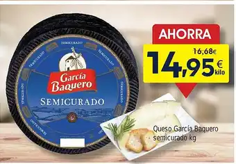 FROIZ Queso García Baquero semicurado oferta