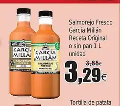 FROIZ Salmorejo Fresco García Millán Receta Original o sin pan oferta