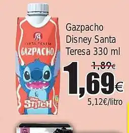FROIZ Gazpacho Disney Santa Teresa oferta