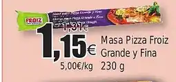 FROIZ Masa Pizza Froiz Grande y Fina oferta