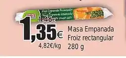 FROIZ Masa Empanada Froiz rectangular oferta