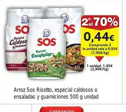 FROIZ Arroz Sos Risotto, especial caldosos o ensaladas y guarniciones oferta
