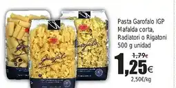 FROIZ Pasta Garofalo IGP Mafalda corta Radiatori o Rigatoni oferta