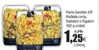 FROIZ Pasta Garofalo IGP Mafalda corta Radiatori o Rigatoni oferta