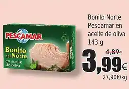 FROIZ Bonito Norte Pescamar en aceite de oliva oferta