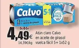 FROIZ Atún claro Calvo en aceite de girasol oferta