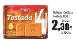 FROIZ Galletas Cuétara Tostada oferta