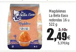 FROIZ Magdalenas La Bella Easo redondas oferta