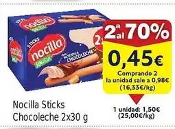 FROIZ NOCILLA Sticks Chocoleche oferta