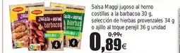 FROIZ Salsa Maggi jugoso al horno costillas a la barbacoa oferta