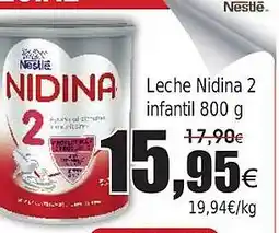 FROIZ Leche Nidina infantil oferta