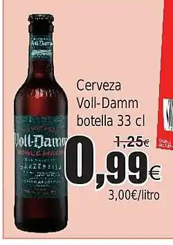 FROIZ VOLL DAMM Cerveza oferta