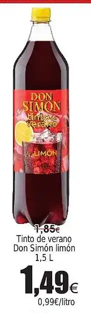 FROIZ Tinto de verano Don Simón limón oferta