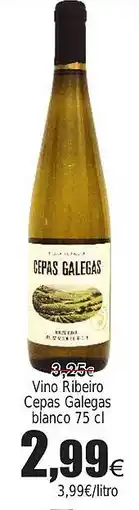 FROIZ Vino Ribeiro Cepas Galegas blanco oferta