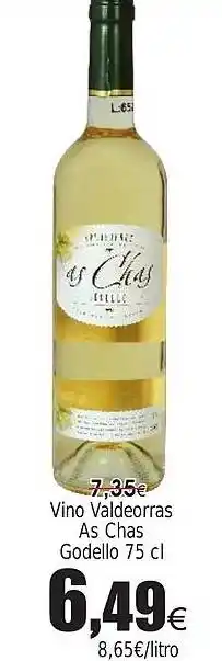 FROIZ Vino Valdeorras As Chas Godello oferta