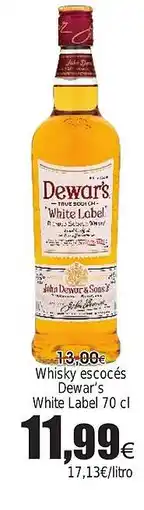 FROIZ Whisky escocés Dewar's White Label oferta