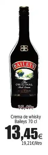 FROIZ BAILEYS Crema de whisky oferta