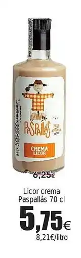 FROIZ PASPALLAS Licor crema oferta