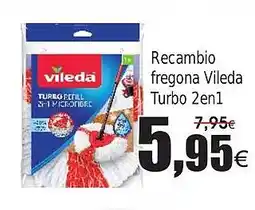FROIZ Recambio fregona Vileda Turbo 2en1 oferta