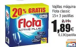 FROIZ Vajillas máquina Flota classic oferta