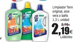 FROIZ Limpiador Tenn original, aloe vera o baño oferta