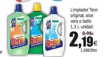 FROIZ Limpiador Tenn original, aloe vera o baño oferta