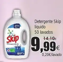 FROIZ Detergente Skip líquido 50 lavados oferta
