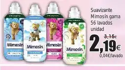 FROIZ Suavizante Mimosín gama 56 lavados oferta