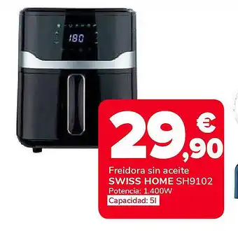 Supeco Freidora sin aceite oferta