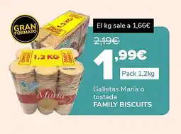 Supeco Galletas María o tostada oferta