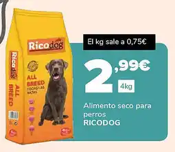 Supeco RICODOG Alimento seco para perros oferta