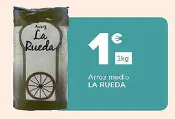 Supeco LA RUEDA Arroz medio oferta