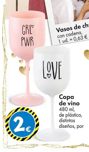 TEDi Copa de vino oferta