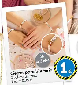 TEDi Cierres para bisutería oferta