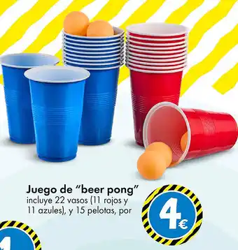 TEDi Juego de beer pong oferta