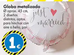 TEDi Globo metalizado oferta